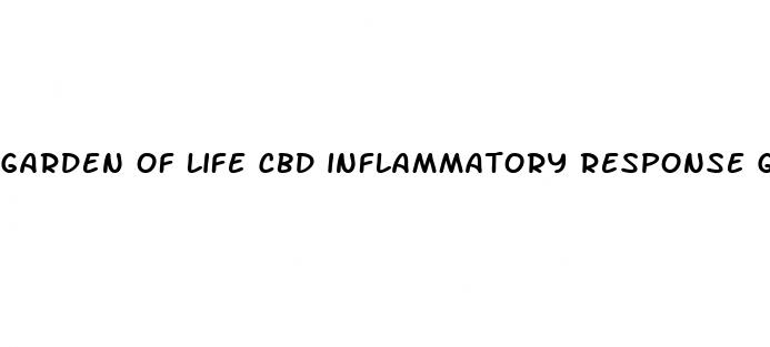 garden of life cbd inflammatory response gummies reviews