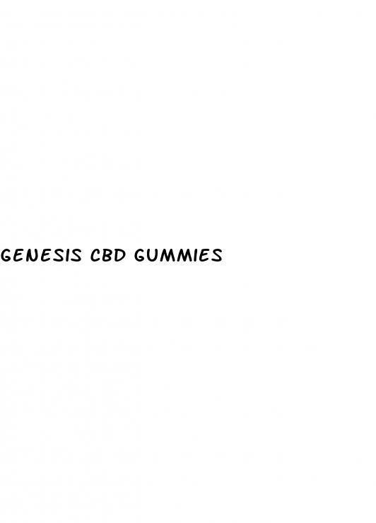 genesis cbd gummies
