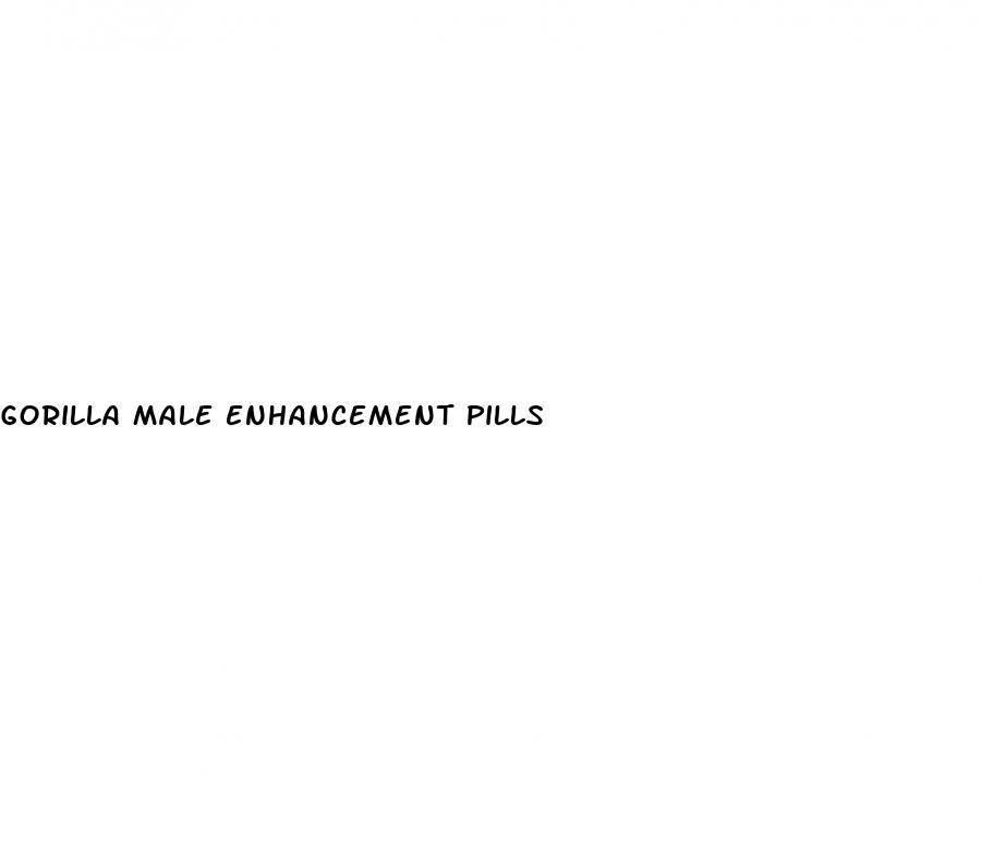 gorilla male enhancement pills
