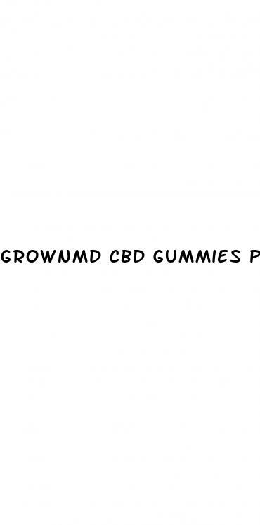 grownmd cbd gummies price