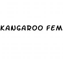 kangaroo female sexual enhancement pill