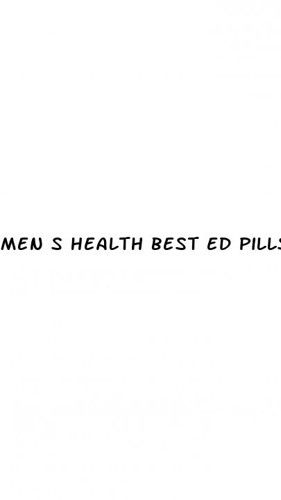 men s health best ed pills