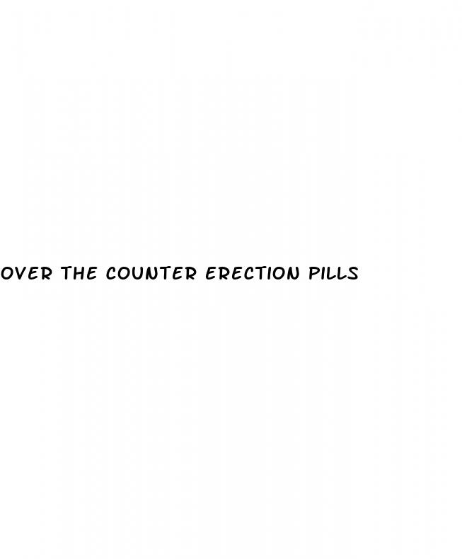 over the counter erection pills