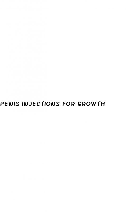 penis injections for growth