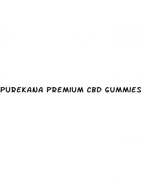purekana premium cbd gummies ingredients