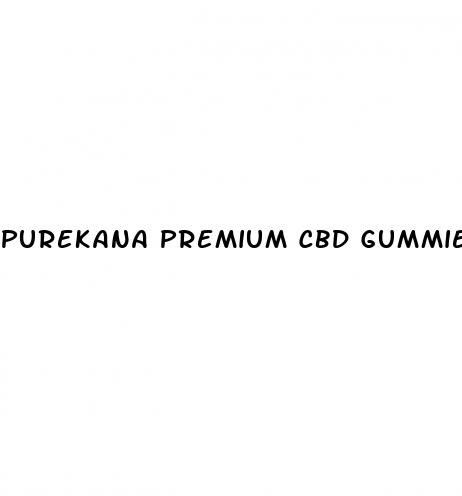 purekana premium cbd gummies for hair loss