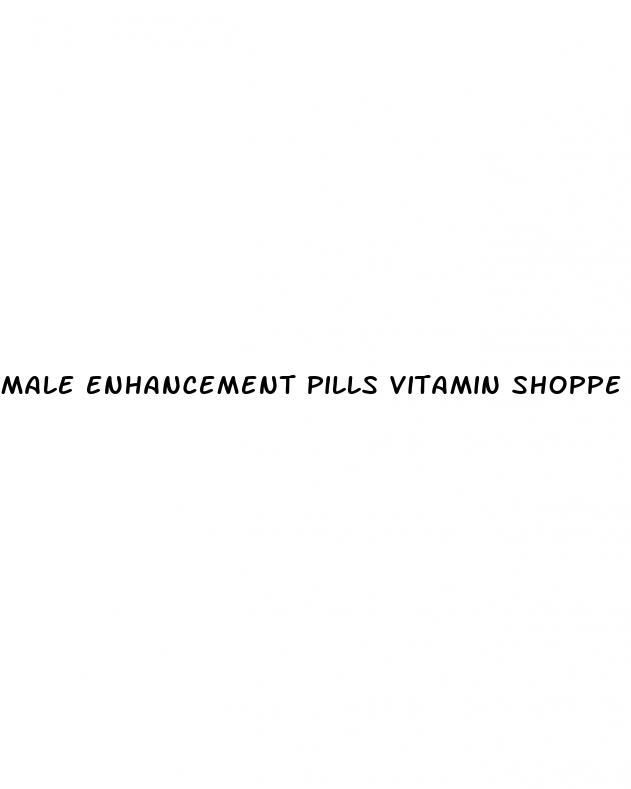 male enhancement pills vitamin shoppe