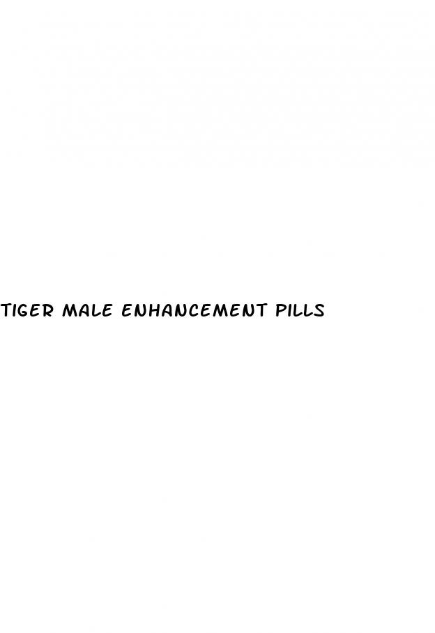 tiger male enhancement pills