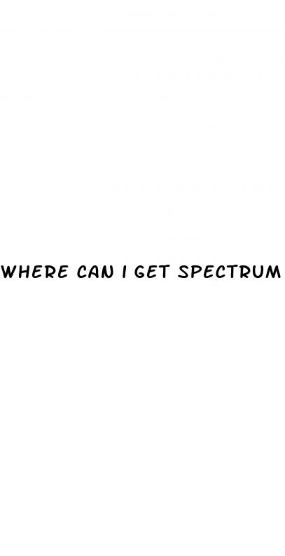 where can i get spectrum cbd gummies