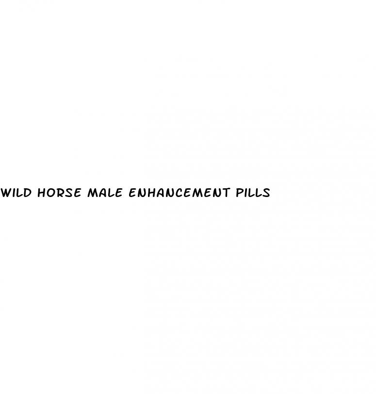 wild horse male enhancement pills
