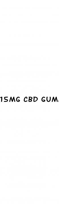 15mg cbd gummies