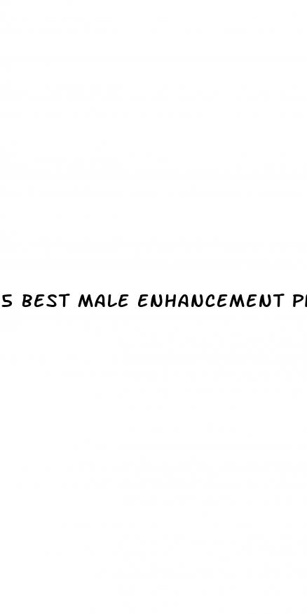 5 best male enhancement pills
