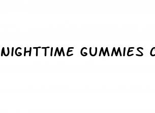 nighttime gummies cbd