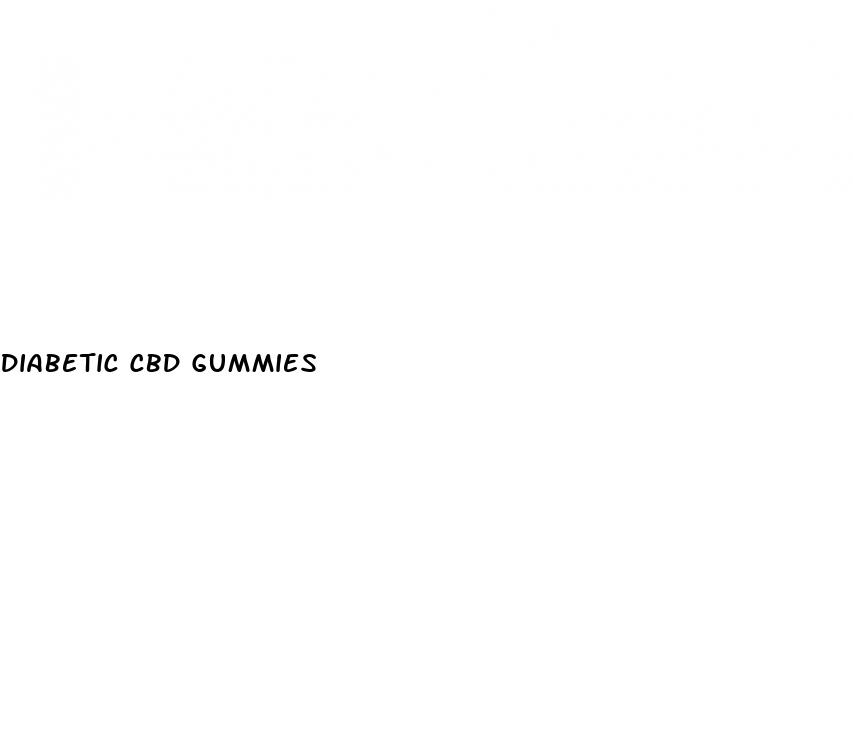 diabetic cbd gummies