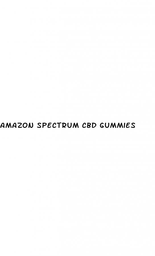 amazon spectrum cbd gummies