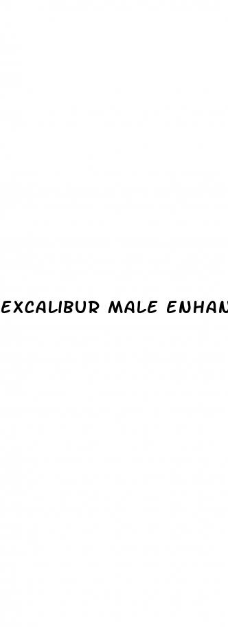 excalibur male enhancement pill