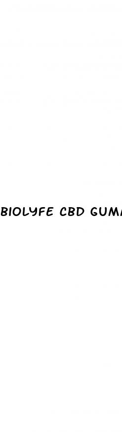biolyfe cbd gummy