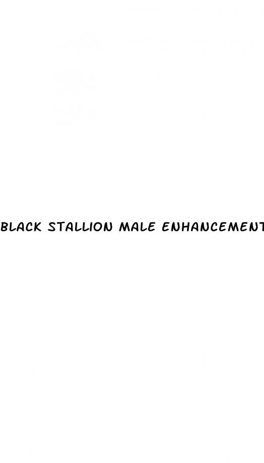 black stallion male enhancement pills reviews
