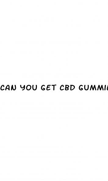 can you get cbd gummies in stores