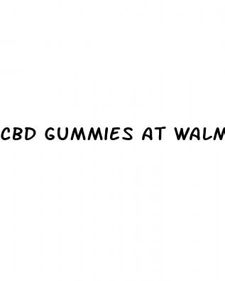 cbd gummies at walmart for ed