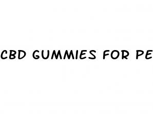 cbd gummies for penis growth