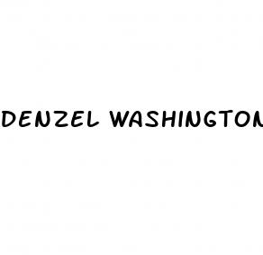denzel washington ed pill