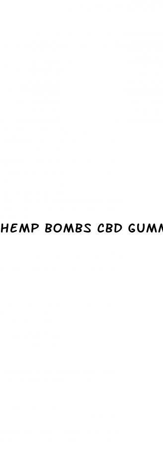 hemp bombs cbd gummies amazon