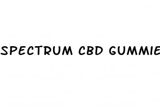 spectrum cbd gummies for diabetes