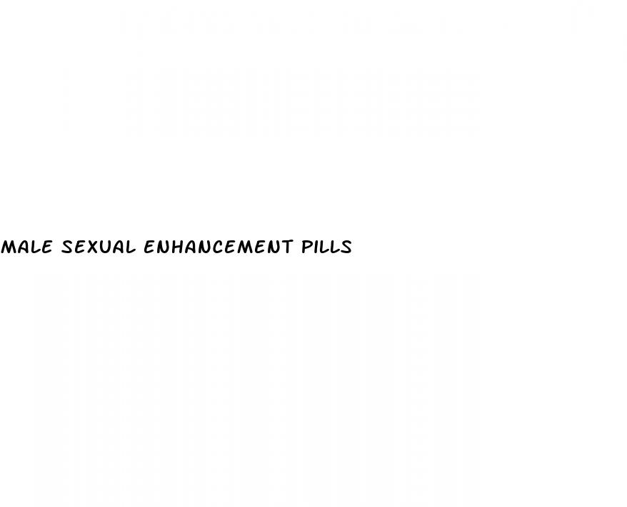 male sexual enhancement pills