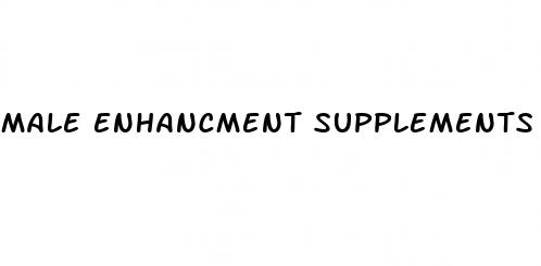 male enhancment supplements