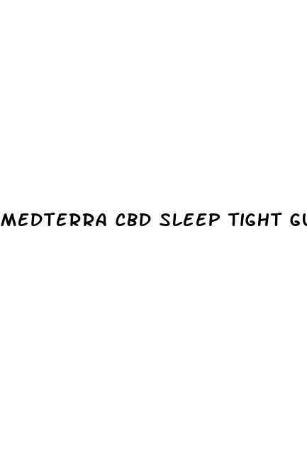 medterra cbd sleep tight gummies