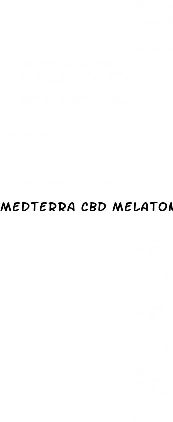 medterra cbd melatonin gummies