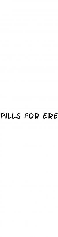 pills for erection problems