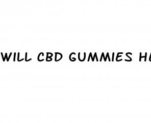 will cbd gummies help with depression