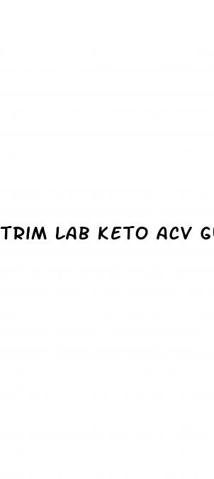 trim lab keto acv gummies