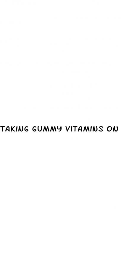 taking gummy vitamins on keto