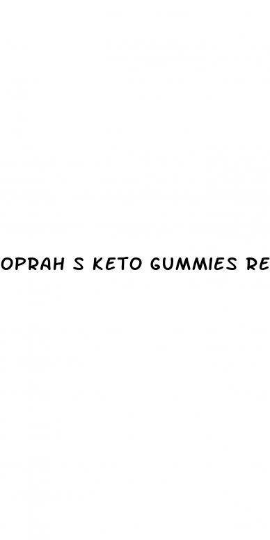 oprah s keto gummies review