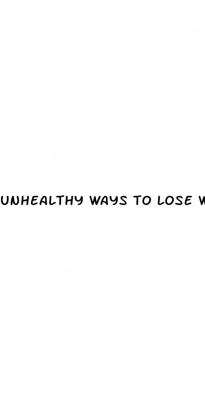 unhealthy ways to lose weight fast tumblr