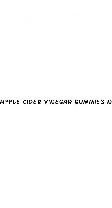 apple cider vinegar gummies natures craft