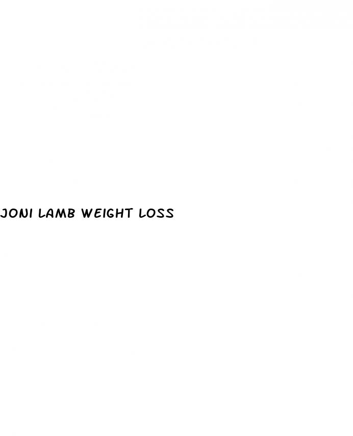 joni lamb weight loss