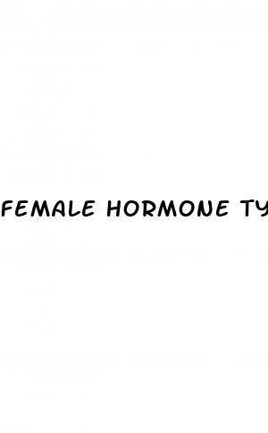 female hormone types for weight loss