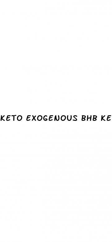 keto exogenous bhb ketones