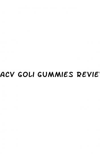 acv goli gummies reviews