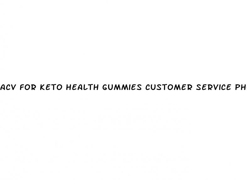 acv for keto health gummies customer service phone number