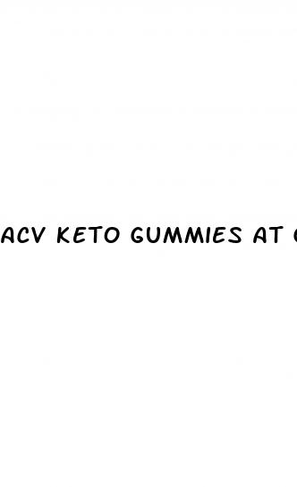 acv keto gummies at gnc