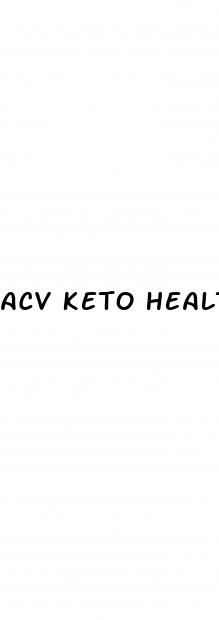 acv keto health gummies