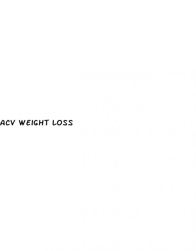 acv weight loss