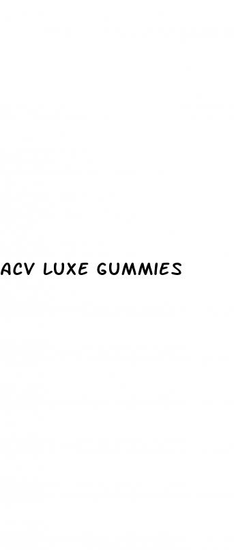 acv luxe gummies