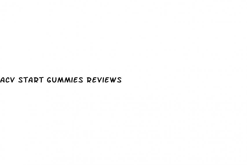 acv start gummies reviews