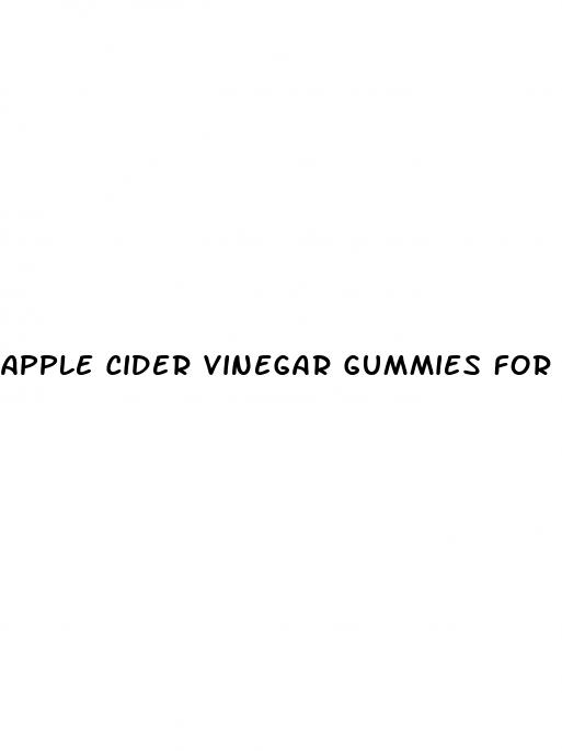 apple cider vinegar gummies for blood sugar